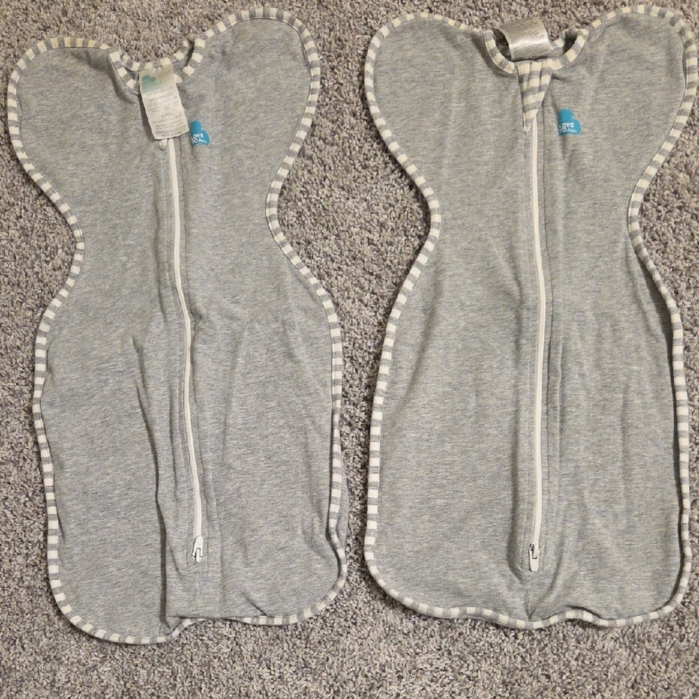Love to Dream Swaddle UP, Gray, Newborn, 5-8.5 lbs. Bundle Of 2